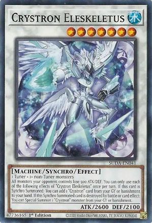Crystron Eleskeletus [SUDA-EN041] Common - Yu-Gi-Oh! - Card Brawlers | Quebec | Canada |