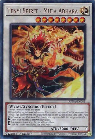 Tenyi Spirit - Mula Adhara [SUDA-EN042] Ultra Rare - Yu-Gi-Oh! - Card Brawlers | Quebec | Canada |