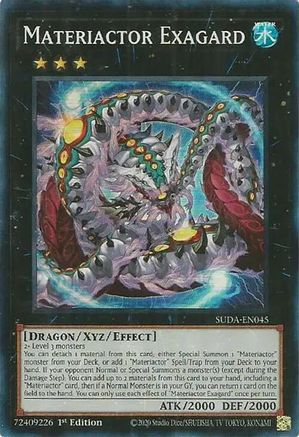 Materiactor Exagard [SUDA-EN045] Super Rare - Yu-Gi-Oh! - Card Brawlers | Quebec | Canada |