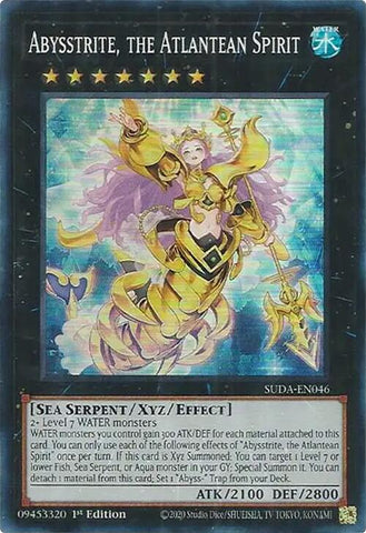 Abysstrite, the Atlantean Spirit [SUDA-EN046] Super Rare - Yu-Gi-Oh! - Card Brawlers | Quebec | Canada |