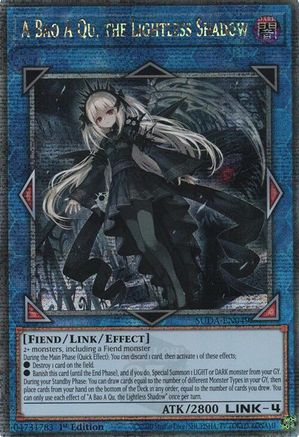 A Bao A Qu, the Lightless Shadow (Quarter Century Secret Rare) [SUDA-EN049] Quarter Century Secret Rare - Yu-Gi-Oh! - Card Brawlers | Quebec | Canada |