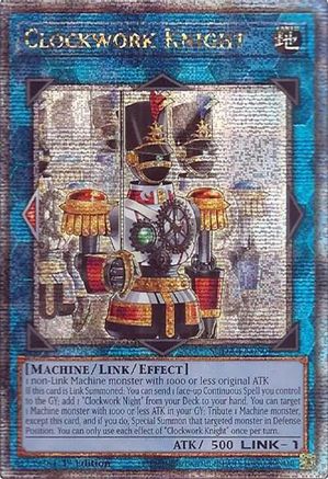 Clockwork Knight (Quarter Century Secret Rare) [SUDA-EN050] Quarter Century Secret Rare - Yu-Gi-Oh! - Card Brawlers | Quebec | Canada |