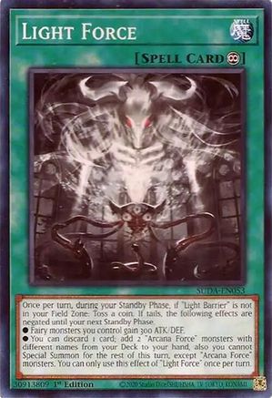 Light Force [SUDA-EN053] Common - Yu-Gi-Oh! - Card Brawlers | Quebec | Canada |
