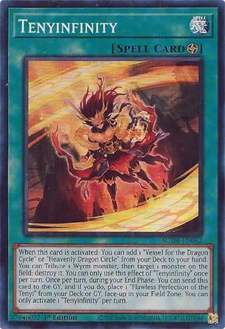 Tenyinfinity [SUDA-EN062] Super Rare - Yu-Gi-Oh! - Card Brawlers | Quebec | Canada |