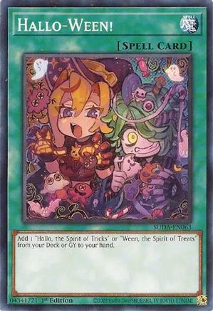 Hallo-Ween! [SUDA-EN063] Common - Yu-Gi-Oh! - Card Brawlers | Quebec | Canada |