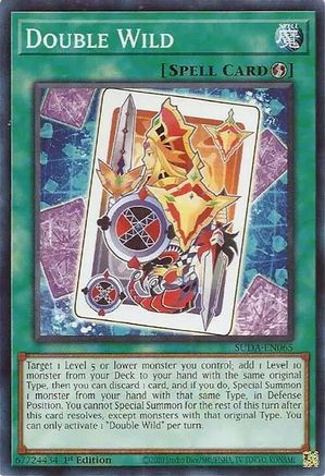 Double Wild [SUDA-EN065] Common - Yu-Gi-Oh! - Card Brawlers | Quebec | Canada |