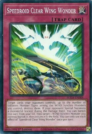 Speedroid Clear Wing Wonder [SUDA-EN068] Common - Yu-Gi-Oh! - Card Brawlers | Quebec | Canada |