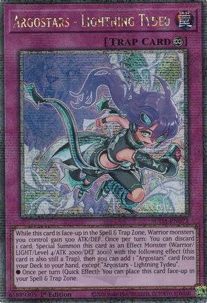 Argostars - Lightning Tydeu (Quarter Century Secret Rare) [SUDA-EN071] Quarter Century Secret Rare - Yu-Gi-Oh! - Card Brawlers | Quebec | Canada |