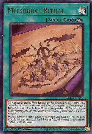 Mitsurugi Ritual [SUDA-EN095] Ultra Rare - Yu-Gi-Oh! - Card Brawlers | Quebec | Canada |