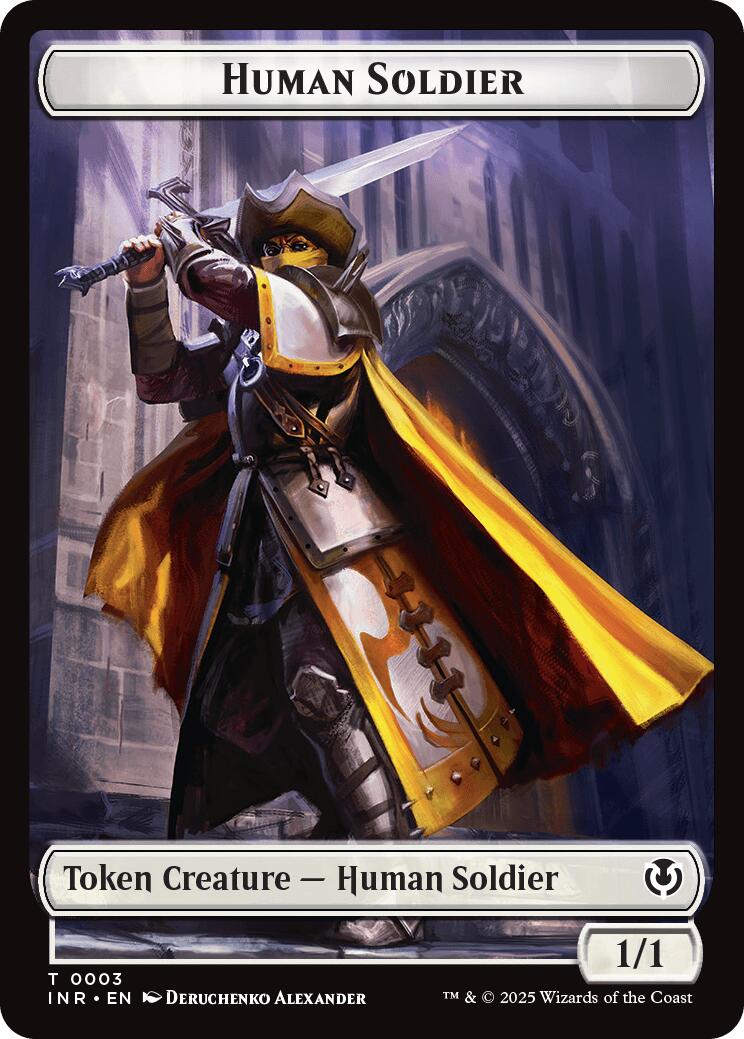 Eldrazi Horror // Human Soldier (0003) Double-Sided Token [Innistrad Remastered Tokens] - Magic: The Gathering - Card Brawlers | Quebec | Canada |