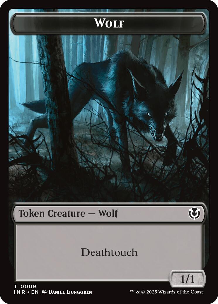 Wolf (0009) // Wolf (0018) Double-Sided Token [Innistrad Remastered Tokens] - Magic: The Gathering - Card Brawlers | Quebec | Canada |