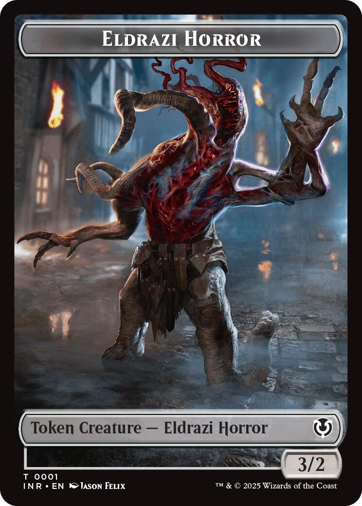Clue // Eldrazi Horror Double-Sided Token [Innistrad Remastered Tokens] - Magic: The Gathering - Card Brawlers | Quebec | Canada |
