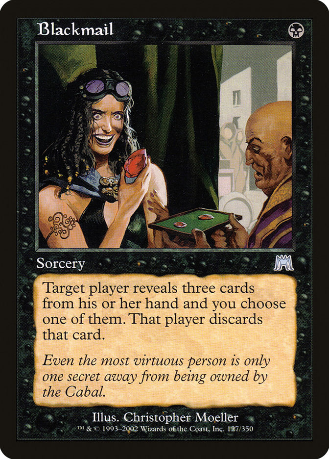 Blackmail [Onslaught] - Magic: The Gathering - Card Brawlers | Quebec | Canada |