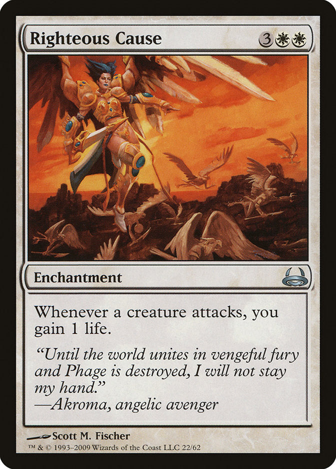 Righteous Cause [Duel Decks: Divine vs. Demonic] - Magic: The Gathering - Card Brawlers | Quebec | Canada |