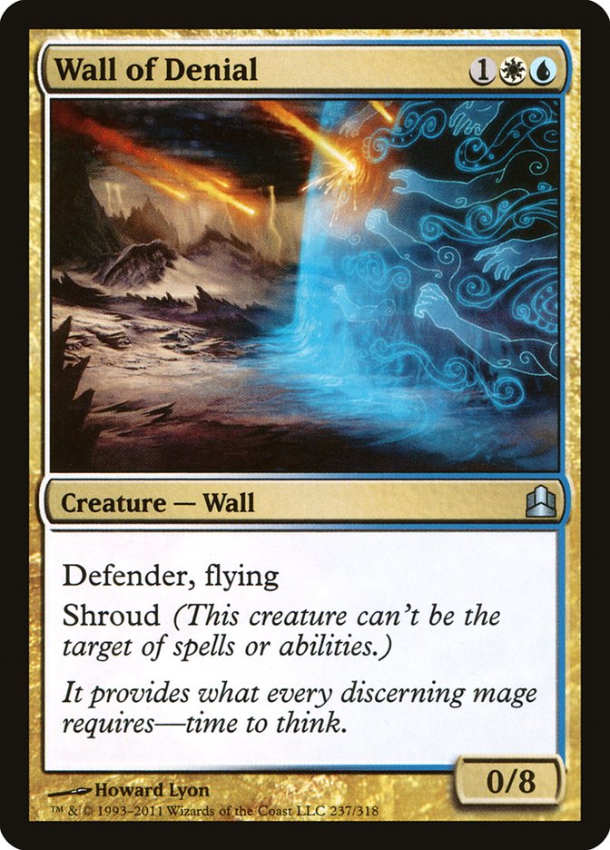 Wall of Denial [Commander 2011] - Magic: The Gathering - Card Brawlers | Quebec | Canada |