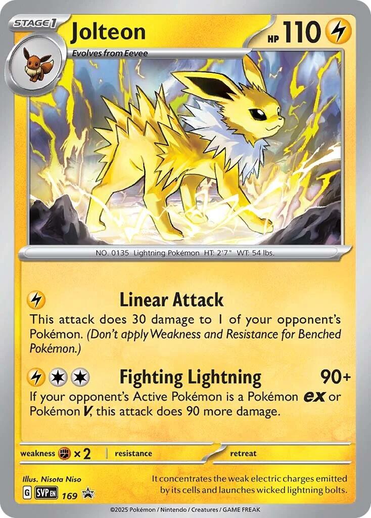 Jolteon (SVP169) [Scarlet & Violet: Black Star Promos] - Pokémon - Card Brawlers | Quebec | Canada |