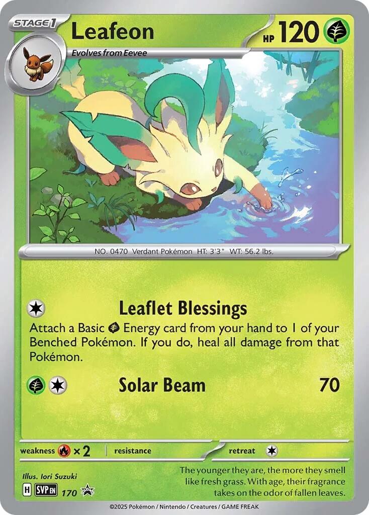 Leafeon (SVP170) [Scarlet & Violet: Black Star Promos] - Pokémon - Card Brawlers | Quebec | Canada |