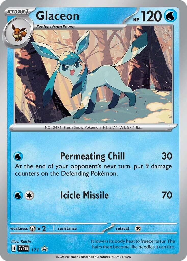 Glaceon (SVP171) [Scarlet & Violet: Black Star Promos] - Pokémon - Card Brawlers | Quebec | Canada |