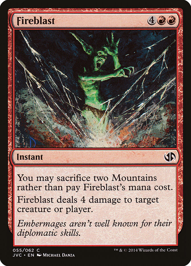 Fireblast [Duel Decks Anthology] - Magic: The Gathering - Card Brawlers | Quebec | Canada |