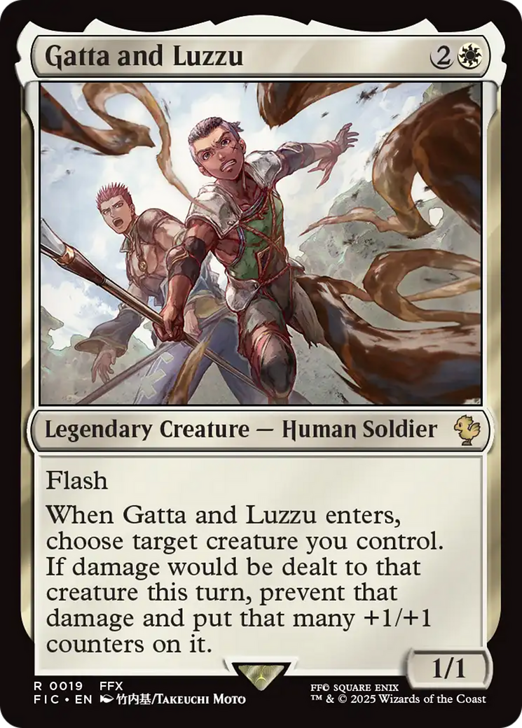 Gatta and Luzzu [FINAL FANTASY Commander] - Magic: The Gathering - Card Brawlers | Quebec | Canada |