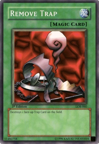 Remove Trap [LOB-060] Common - Yu-Gi-Oh! - Card Brawlers | Quebec | Canada |