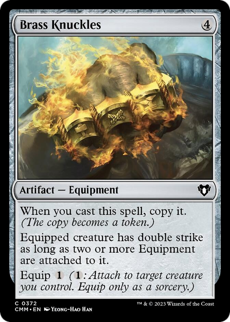 Brass Knuckles [Commander Masters] - Magic: The Gathering - Card Brawlers | Quebec | Canada |