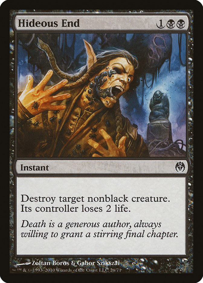 Hideous End [Duel Decks: Phyrexia vs. the Coalition] - Magic: The Gathering - Card Brawlers | Quebec | Canada |