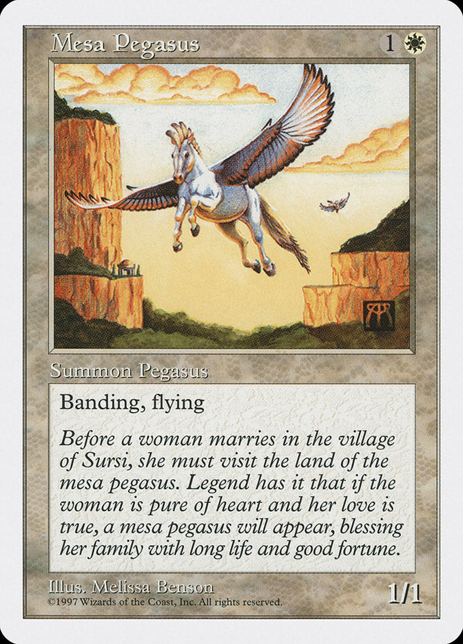 Mesa Pegasus [Fifth Edition] - Magic: The Gathering - Card Brawlers | Quebec | Canada |