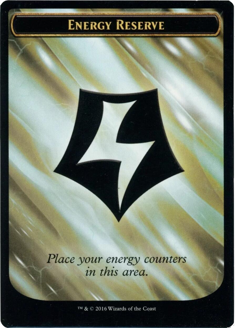 Energy Reserve Token [Aether Revolt Tokens] - Magic: The Gathering - Card Brawlers | Quebec | Canada |