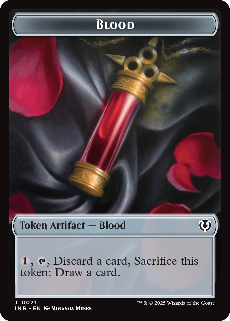 Blood // Vampire (0007) Double-Sided Token [Innistrad Remastered Tokens] - Magic: The Gathering - Card Brawlers | Quebec | Canada |