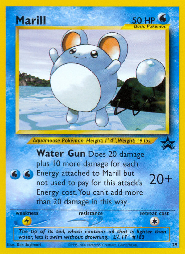 Marill (29) [Wizards of the Coast: Black Star Promos] - Pokémon - Card Brawlers | Quebec | Canada |