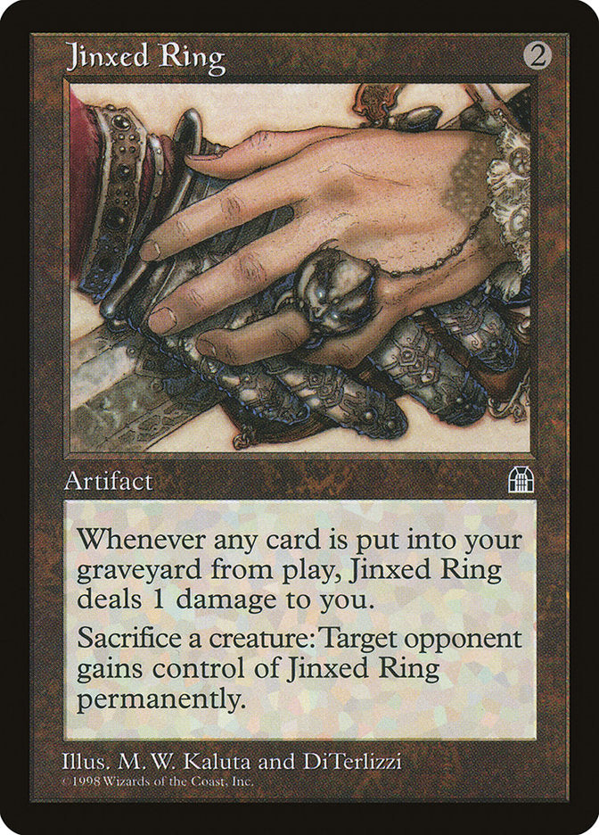 Jinxed Ring [Stronghold] - Magic: The Gathering - Card Brawlers | Quebec | Canada |