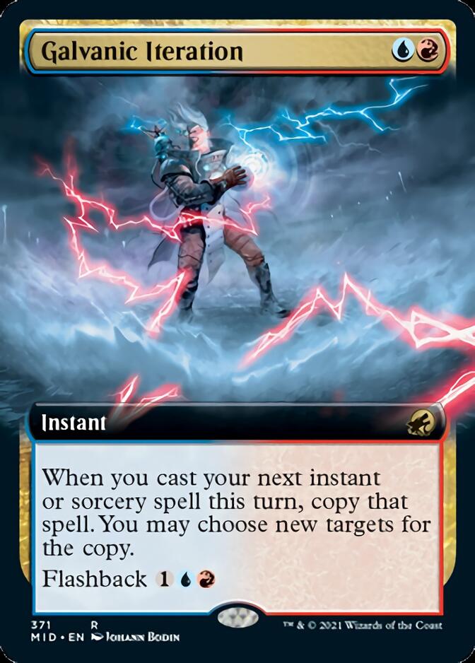 Galvanic Iteration (Extended Art) [Innistrad: Midnight Hunt] - Magic: The Gathering - Card Brawlers | Quebec | Canada |