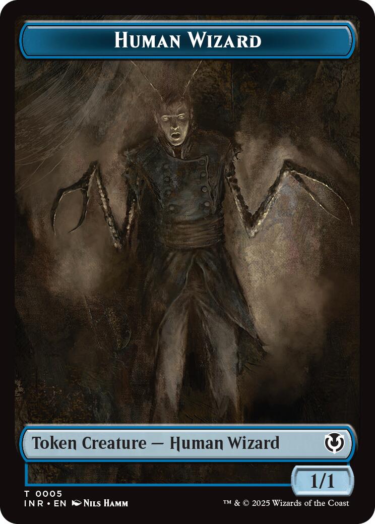 Human Wizard // Emblem - Jace, Unraveler of Secrets Double-Sided Token [Innistrad Remastered Tokens] - Magic: The Gathering - Card Brawlers | Quebec | Canada |