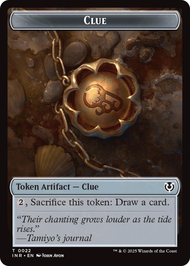 Clue // Clue Double-Sided Token [Innistrad Remastered Tokens] - Magic: The Gathering - Card Brawlers | Quebec | Canada |