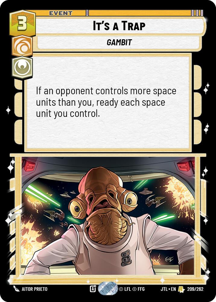 It's a Trap (209/262) (209/257) [Jump to Lightspeed] - Fantasy Flight Games - Card Brawlers | Quebec | Canada |