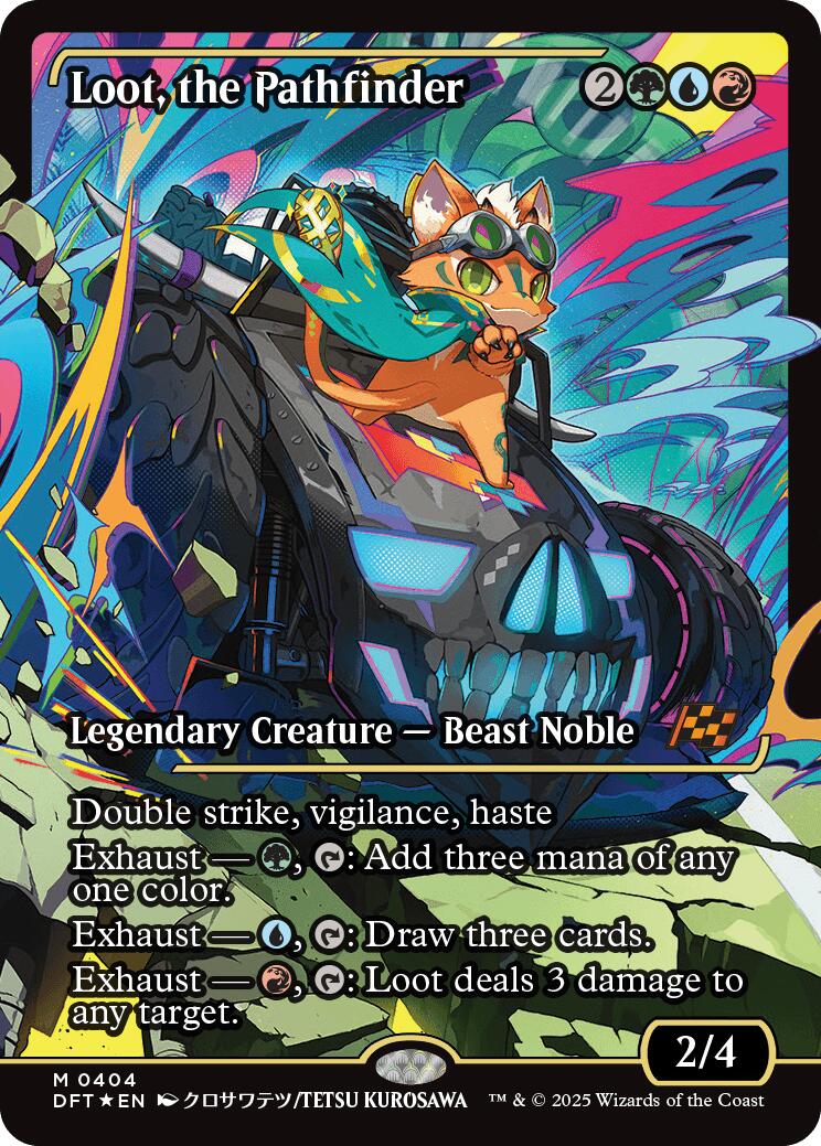 Loot, the Pathfinder (Showcase) (Japanese) [Aetherdrift] - Magic: The Gathering - Card Brawlers | Quebec | Canada |