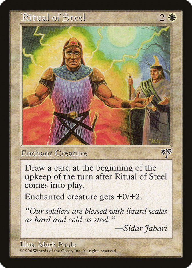 Ritual of Steel [Mirage] - Magic: The Gathering - Card Brawlers | Quebec | Canada |