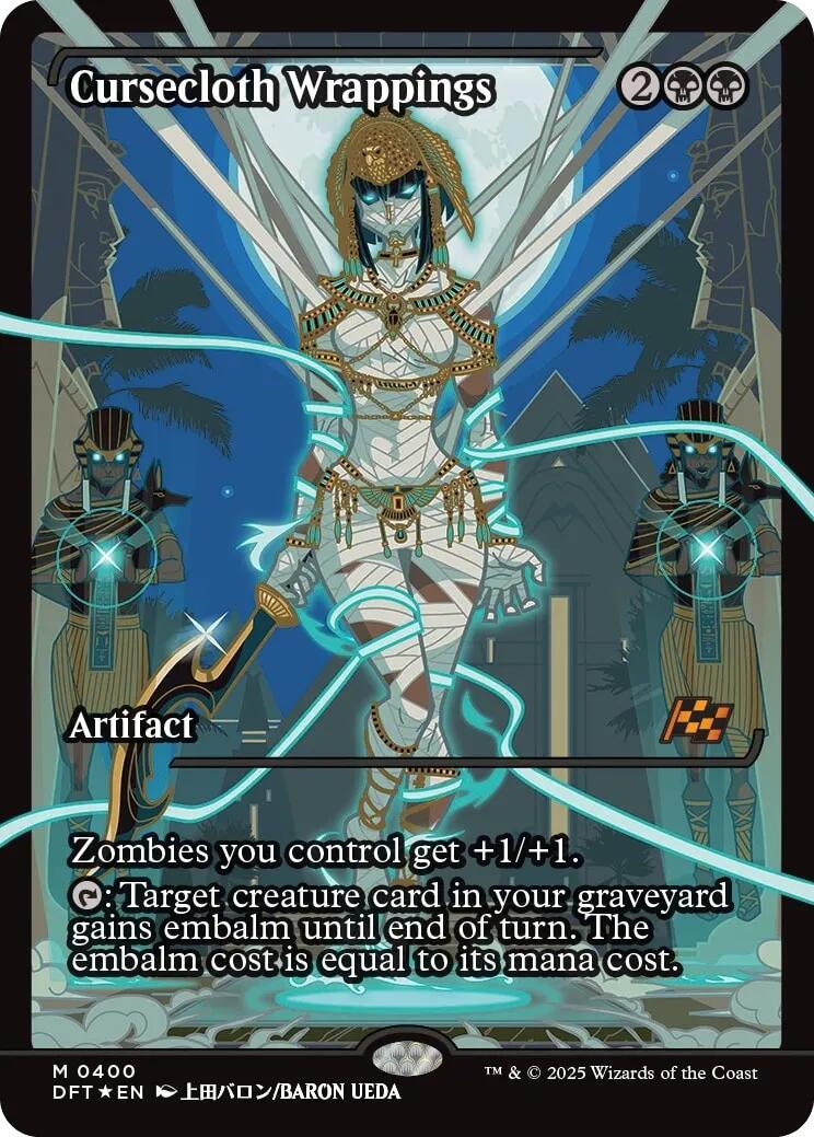 Cursecloth Wrappings (Showcase) (Japanese) [Aetherdrift] - Magic: The Gathering - Card Brawlers | Quebec | Canada |