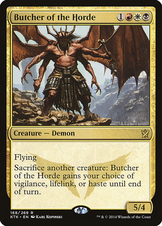 Butcher of the Horde [Khans of Tarkir] - Magic: The Gathering - Card Brawlers | Quebec | Canada |