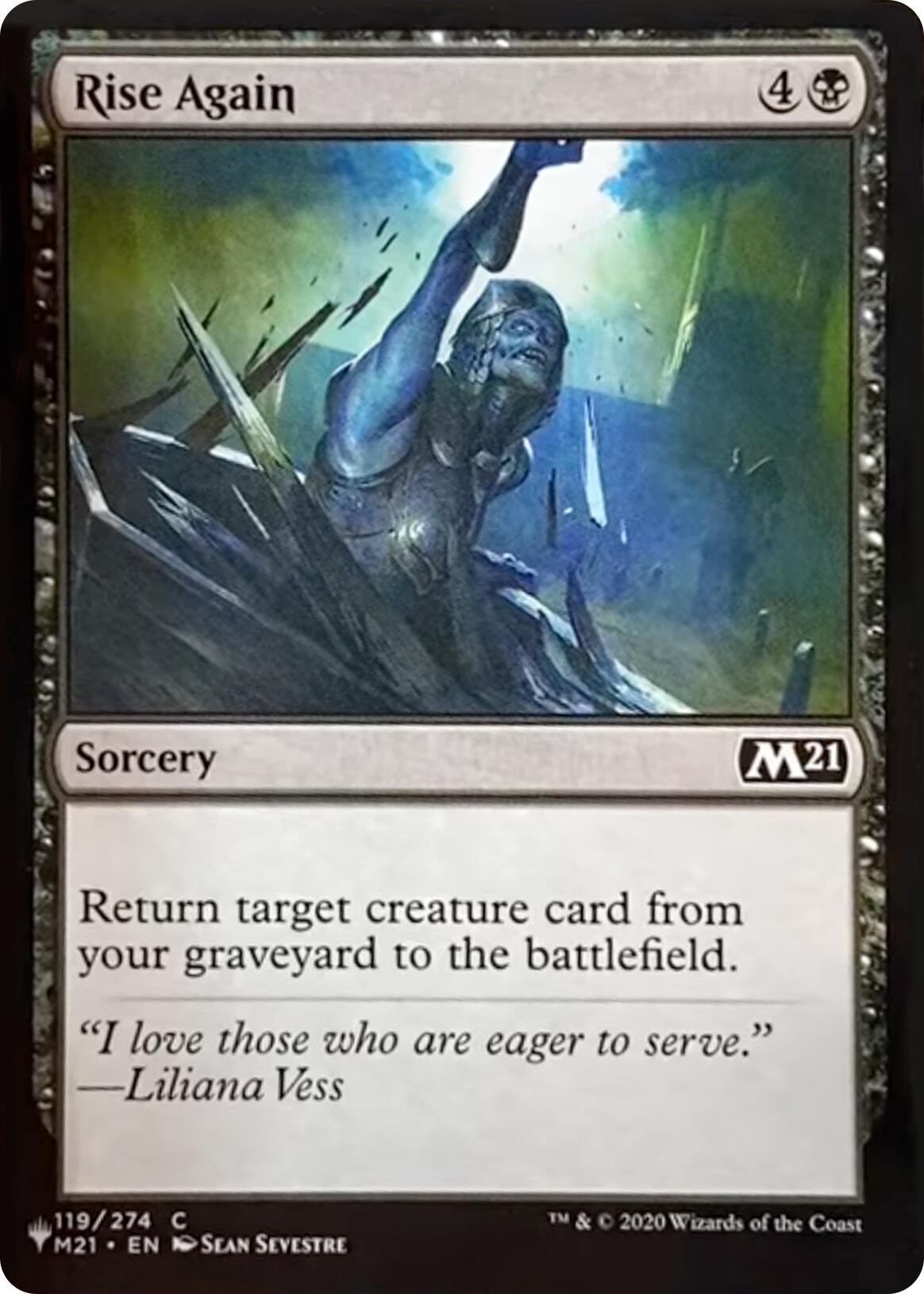 Rise Again [The List] - Magic: The Gathering - Card Brawlers | Quebec | Canada |