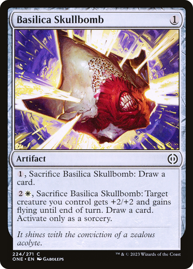 Basilica Skullbomb [Phyrexia: All Will Be One] - Magic: The Gathering - Card Brawlers | Quebec | Canada |