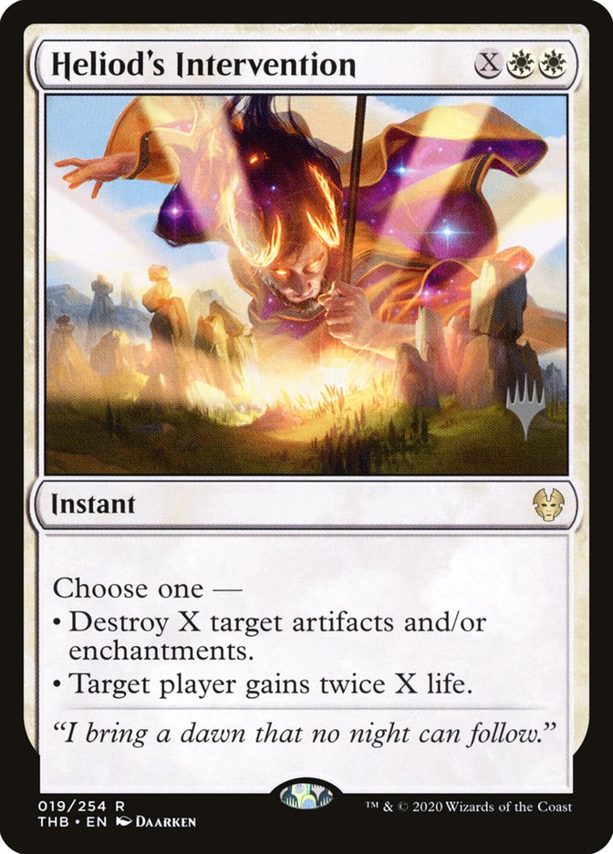 Heliod's Intervention (Promo Pack) [Theros Beyond Death Promos] - Magic: The Gathering - Card Brawlers | Quebec | Canada |