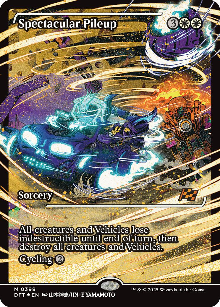 Spectacular Pileup (Showcase) (Japanese) [Aetherdrift] - Magic: The Gathering - Card Brawlers | Quebec | Canada |