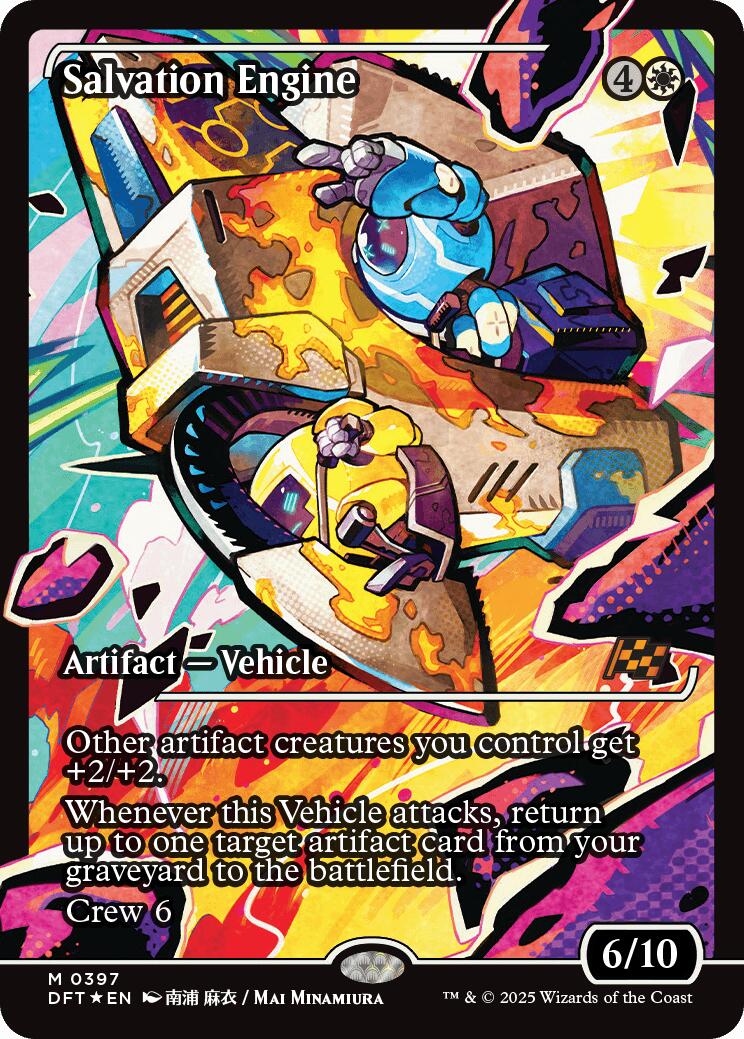 Salvation Engine (Showcase) (Japanese) [Aetherdrift] - Magic: The Gathering - Card Brawlers | Quebec | Canada |