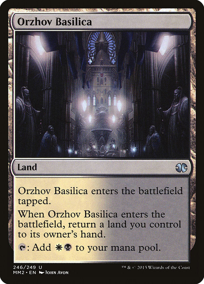 Orzhov Basilica [Modern Masters 2015] - Magic: The Gathering - Card Brawlers | Quebec | Canada |