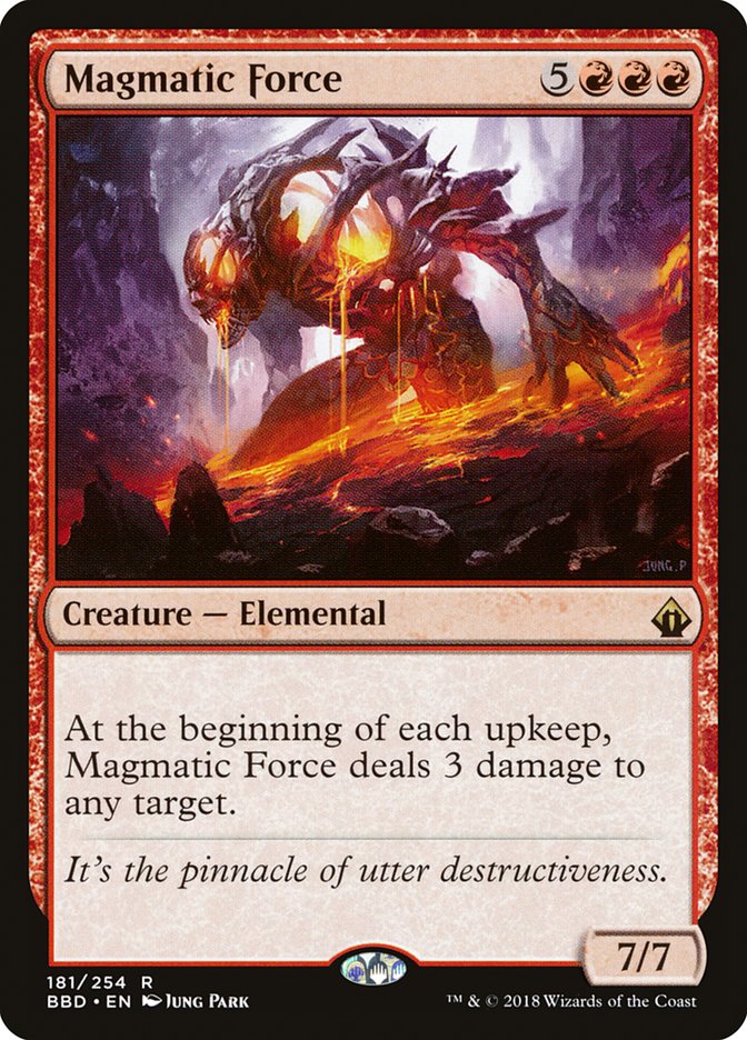 Magmatic Force [Battlebond] - Magic: The Gathering - Card Brawlers | Quebec | Canada |
