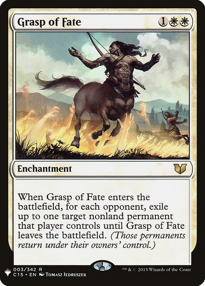 Grasp of Fate [The List] - Magic: The Gathering - Card Brawlers | Quebec | Canada |