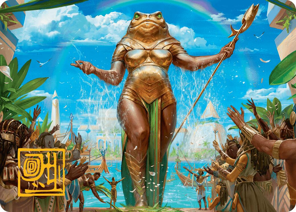 Sab-Sunen, Luxa Embodied Art Card (Gold-Stamped Signature) [Aetherdrift Art Series] - Magic: The Gathering - Card Brawlers | Quebec | Canada |