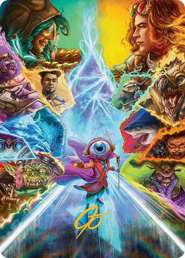Start Your Engines! Art Card (Gold-Stamped Signature) [Aetherdrift Art Series] - Magic: The Gathering - Card Brawlers | Quebec | Canada |